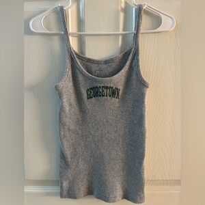 Brandy Melville Gray Georgetown Tank Top
